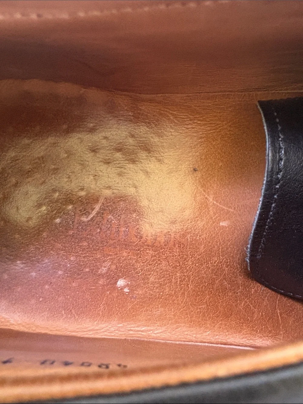 Allen  Edmond Voyager split toe leather shoes